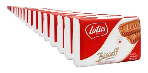 Kit 320 Biscoitos Bolacha Belga Lotus Biscoff