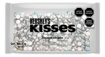 Comprar 1 Kilo Chocolates Kisses Plateado De Hershey Bolsa Original