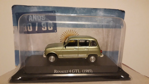Renault 4 Colección Argentina 1 43  11cm Salvat  Ixo