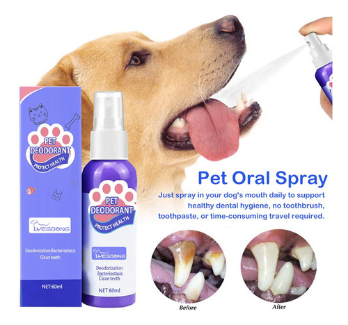 De Spray Oral Para Animales De Estimación Para Limpiar