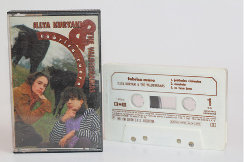 Cassette Illya Kuryaki & The Valderramas Fabrico Cuero 1991