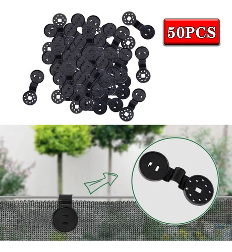 50 Unidades New Upgrade Shade Cloth Heavy Duty Lock Grip