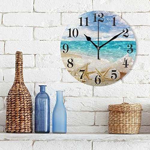 Wihve Reloj Vintage Conchas De Playa Y Estrellas De Mar, Rel