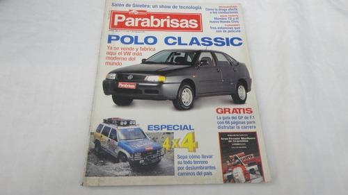 Revista Parabrisas Nro 210 Abril 1996 Polo 