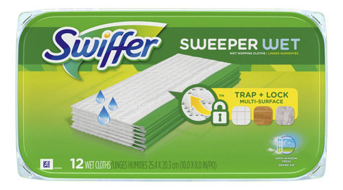 Trapero Para Mopa Swiffer Sweeper Wet 12un