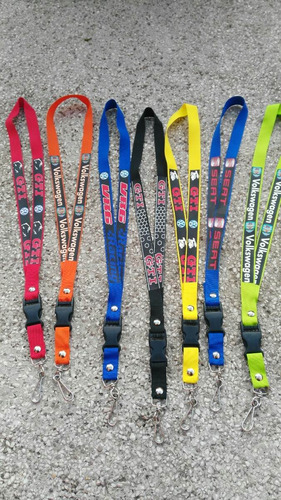 Lanyard Llavero Porta Credenciales Vw Gti Vr6