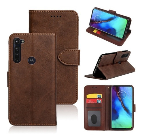 Funda Cartera De Lujo Stand Para Motorola Moto G Stylus Pro