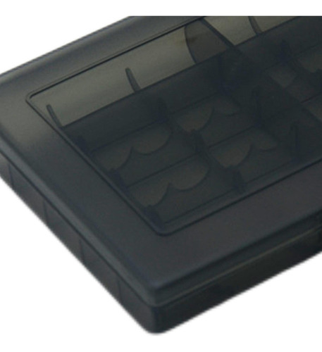 Para 2 Caja De Almacenamiento De Baterías De 2 A 4 2 Piezas