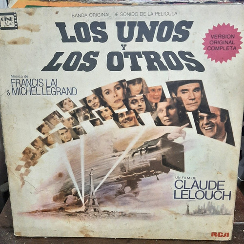 Portada Los Unos Y Los Otros Banda Original De Pelicula P2