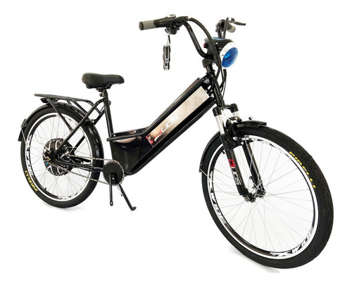 Imagem 5 de 5 de Bicicleta Elétrica 800w Bateria Lítio Confort Preta