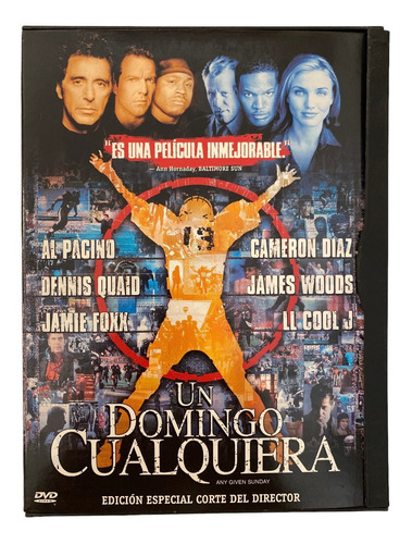 Dvd Un Domingo Cualquiera Any Given Sunday Al Pacino