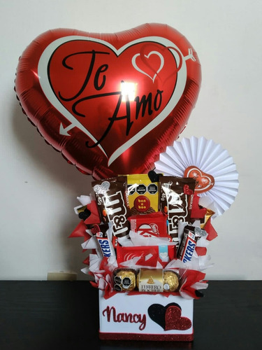 Imagen 8 de 10 de Arreglo Globos Feliz Cumpleaños Aniversario Día Del Amor