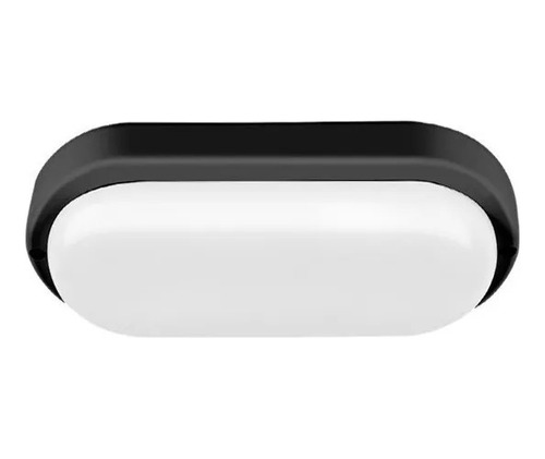 Candela Tortuga Plafon Led Ovalada Exterior Ip65 8w