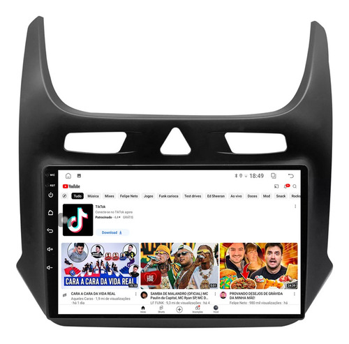 Multimidia Cobalt Lt/ltz 12/16 9p Adak G2 Carplay 2gb 64gb