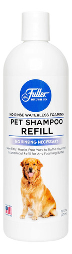 Fuller Brush Champ Espumoso Sin Agua Para Mascotas Sin Enjua