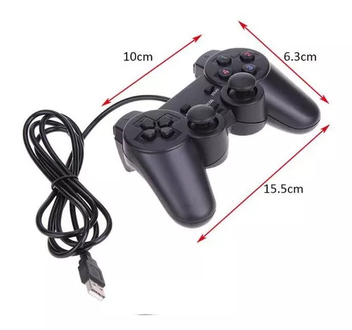 Controle Joystick Usb Para Computador Game Jogos Diversão