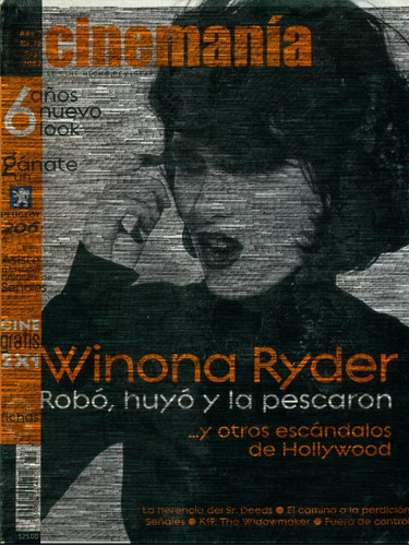 Revista Cinemanía No. 72 Winona Ryder