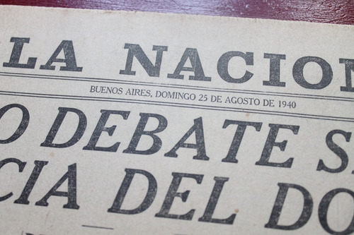 Lote 31 Diarios Antiguos La Nacion Segunda Guerra Mundial