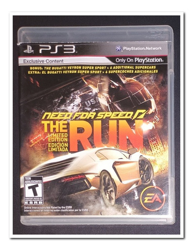 Need For Speed The Run, Ps3 Fisico