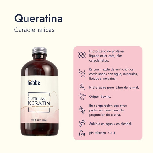 Imagen 2 de 9 de Keratin Nutrilan Basf Queratina (aditivo Cosm Líq) Puro 500g