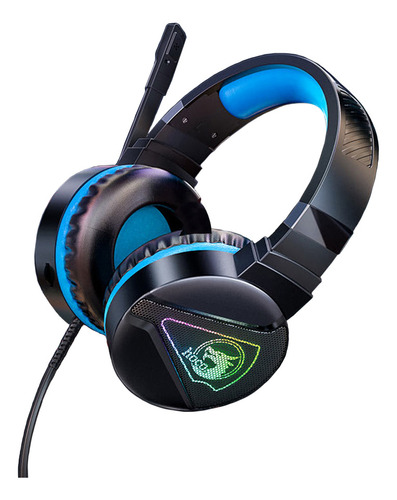 Audífono Con Micrófono Gaming Hoco W104 Alámbrico 2m Azul