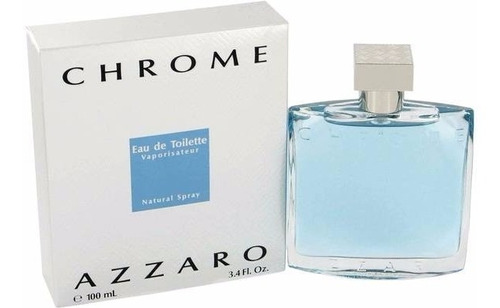Perfume Caballero Azzaro Chrome 100 Ml Edt Original Usa