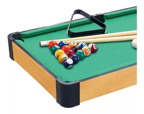 Mini Mesa De Sinuca Bilhar Snooker Portátil Jogo Brinquedo na Americanas  Empresas