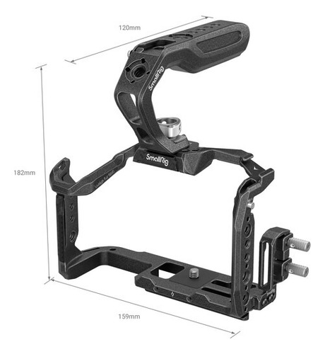 Kit Full Cage Black Mamba Smallrig P/ Panasonic Lumix Gh6