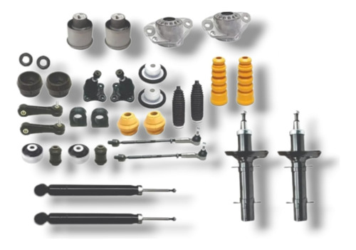 Kit Suspensión Completa Delantero + Trasero Jetta A4 2000