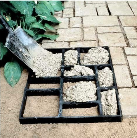 Molde Para Cemento, Pisos 40x45cm(senderos,camino De Jardin)