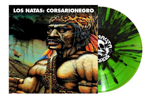 Imagen 1 de 1 de Los Natas Corsario Negro Vinilo Limitado Verde Nuevo 2021