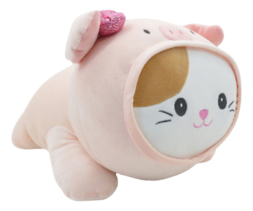Peluche Para Regalar Grande Animalitos Suaves Smoochy Pals Cerdito