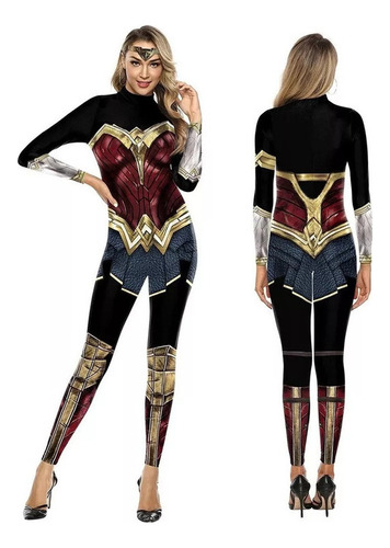 Traje De Disfraz Para Mujer Cosplay Maravilla De Los