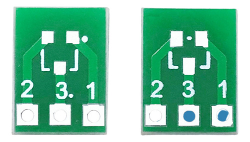 400 Unidades Sot23 Sot23-3 Turn Sip3 Smd De Doble Cara Turn