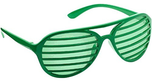 Gafas De Fiesta Ranura Verde