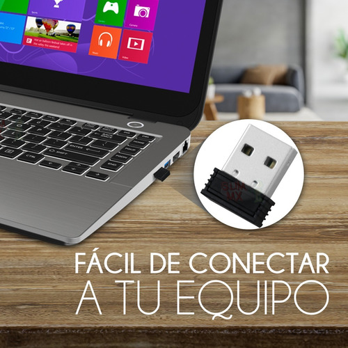 Imagen 3 de 10 de Kit Mouse Y Teclado Inalambrico Gamer 1600dpi Pc Laptop Usb