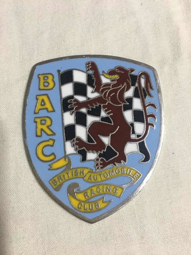 Escudo Insignia Barc (british Automobile Racing Club) Metal