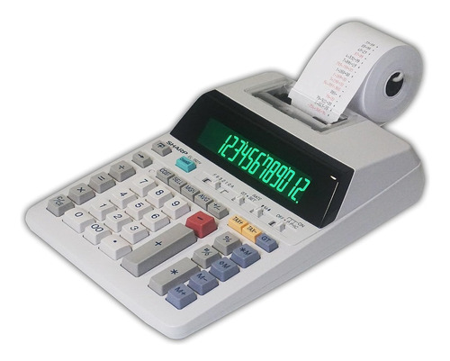 Sharp El-1801v Calculadora-impresora Compacta De 12 Dígitos