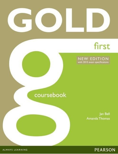 Gold First (2015 Exam) - Coursebook + Online Audio