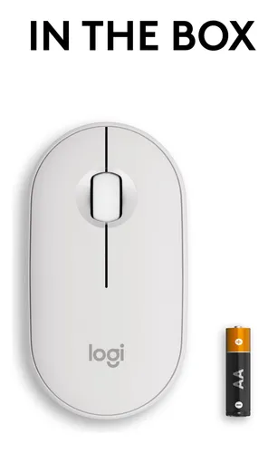Ratón Logitech Pebble 2 M350s Slim Bluetooth Inalámbrico Bla