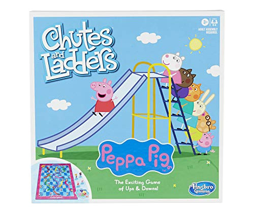 Chutes And Ladders: Peppa Pig Edition Juego De Mesa Para Niñ