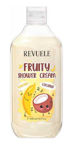 Fruity Shower Cream Crema De Ducha Coconut And Banana 500ml