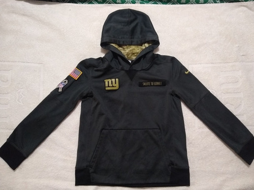 Sudadera Nike Nfl Ny Giants Salute To Service 2016 P/niñ@ M