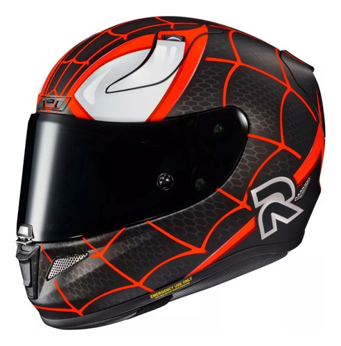 Casco Integral Hjc Rpha11 Miles Morales Fibra De Carbono L