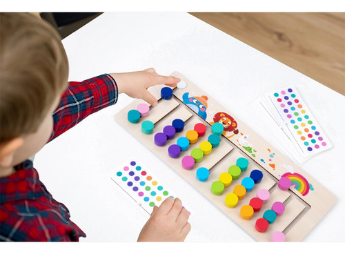 Toys Slide Puzzle Juegos De Mesa Juego Familiar 11 Colores