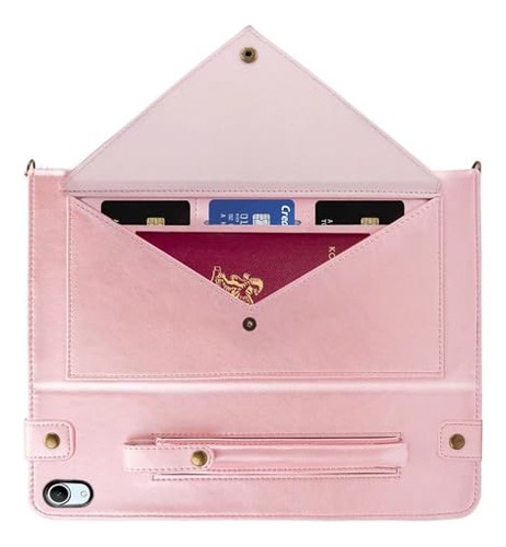 Bandolera Para iPad Mini 6 (8.3 Pulgadas 2021) Rosadorado 8.