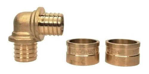 Codo Para Pex 20 X 20 - Casquillo Corredizo - Comercialoz