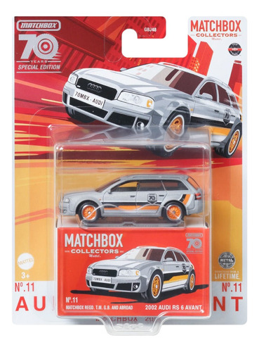 Matchbox Collectors N°11 - 2002 Audi Rs6 Avant 1/64