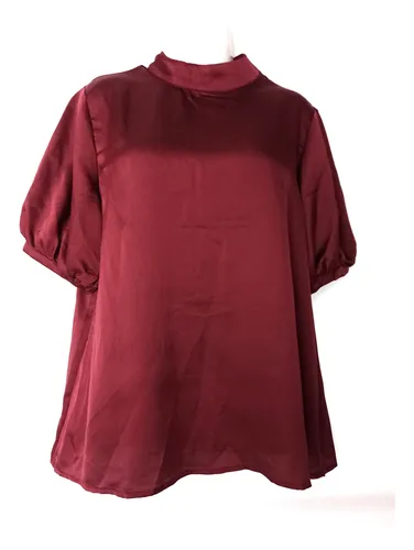 Blusa guinda shein sale