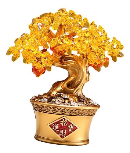 Estatua Ornamental De Árbol De Dinero, Estatuilla De Árbol